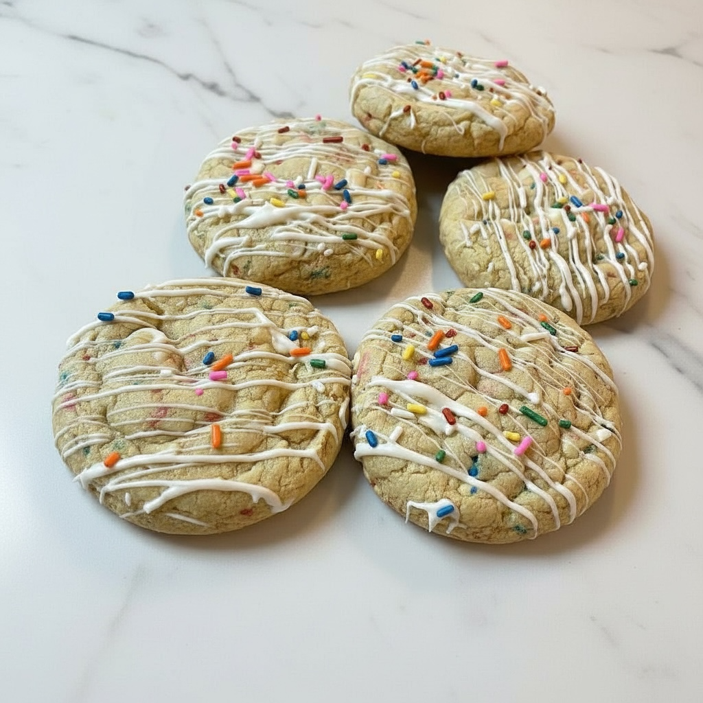 Cake Batter Cookie